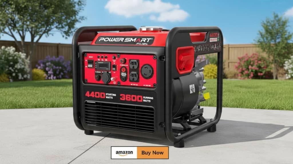 PowerSmart 4400W Portable Inverter Generator